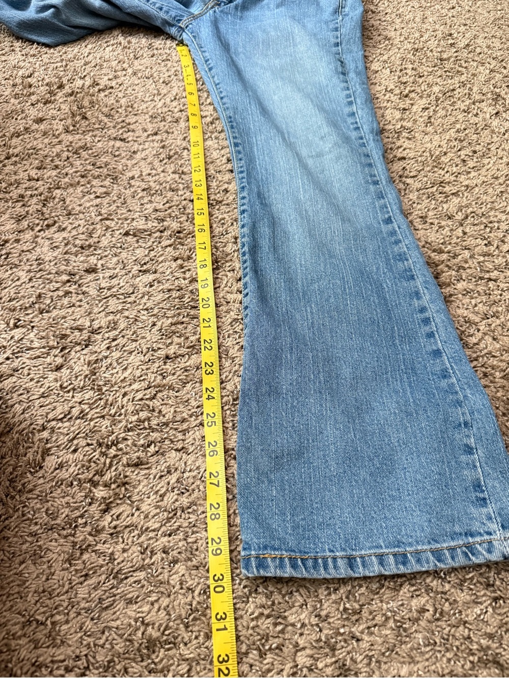 ❄️ Levi’s 515 • Classic Light Blue Bootcut Jeans • Women’s 8 M - Picture 15 of 16